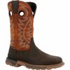 Rocky Carbon 6 Western Boot, BROWN, W, Size 10 RKW0415